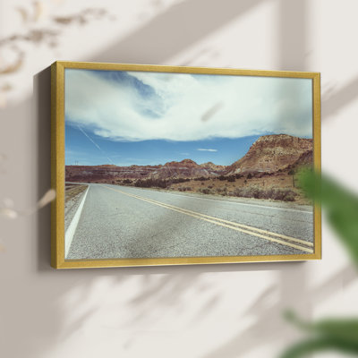 New Mexico Drive I - Impression encadrée - Restickable