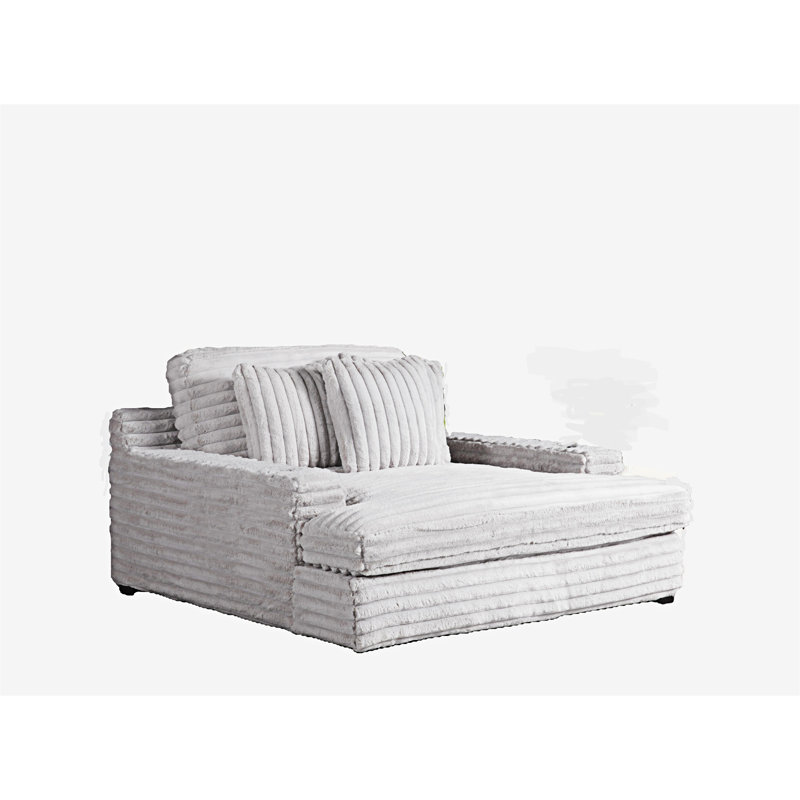Chaise avec accoudoirs Man Wah Presley (chaise incluse seulement), Gris clair