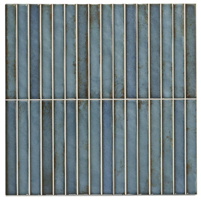Castilla 14" x 14" Glossy Ceramic Finger Tile