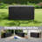 120 Gallon Resin Deck Box With Lockable And Waterproof-123107420