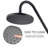 Rain Dual Shower Head 2.5 GPM GPM-64150490