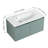 35.8'' Single Bathroom Vanity with Resin Top