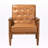 Faux Leather Accent Chair