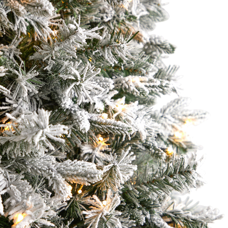 Lighted Artificial Christmas Tree, 4' H