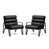 Black Faux Leather selected