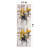 Doucette Abstract Ivory/Gold/Gray Area Rug-1280044348