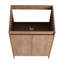 Ensemble de meuble-lavabo 72 po, meuble-lavabo autoportant avec double lavabo en résine et armoires de rangement, portes et tiroir à fermeture en douceur
