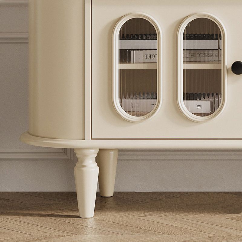 Meuble télé romantique de style français, 78.74"