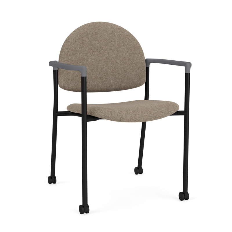 Chaise d'invité à chat avec roulettes, Noir, Limon Archetype
