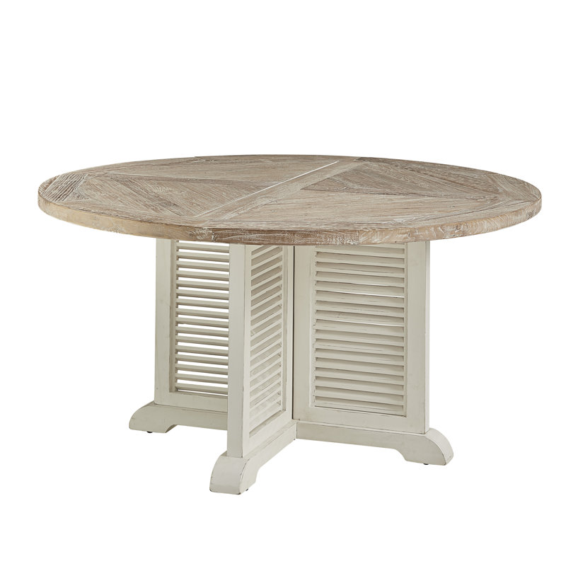 Table de salle à manger en bois massif 59 po Elm