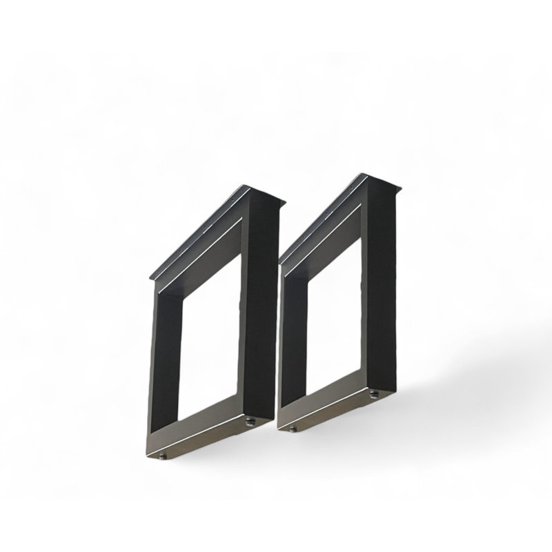 Pieds de banc carrés, ensemble de 2