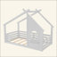 Lit de maison avec fenêtre et petite tablette, lit en bois avec toit en forme de maison, sans sommier-944789944-944789946