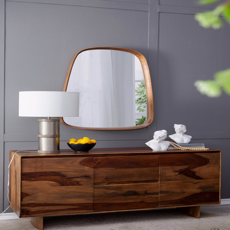 Table Lamp With Mango Wood
