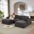 108.26" U-Shaped Sectional-700016106