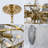 Ingimundur 24" Modern 8 - Light Dimmable Tiered Chandelier with Glass Feather Shades