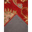 Tapis rectangulaires en laine touffetée à la main Sanna - Rectangle | Rouge et beige | Conception orientale | Tapis de salon, chambre à coucher-752875655-794612225