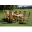 Chaise de patio en teck Cia