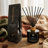 Tibetan Black Tea Reed Diffuser Set Black