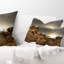Coussin lombaire paysage