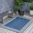 Machine Woven Oriental Area Rug
