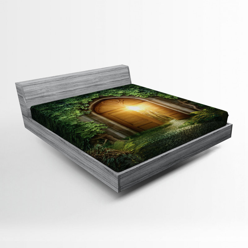 Fantasy Microfiber Fitted Sheet, Full Fitted Sheet