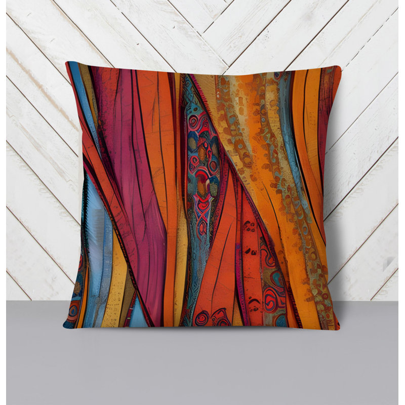 Throw Pillow, 16"H x 16"W, Polyester