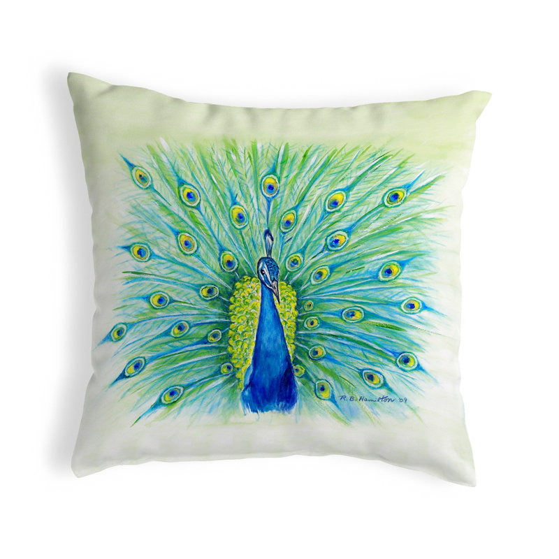 Coussin décoratif intérieur / extérieur Peacock Peacock