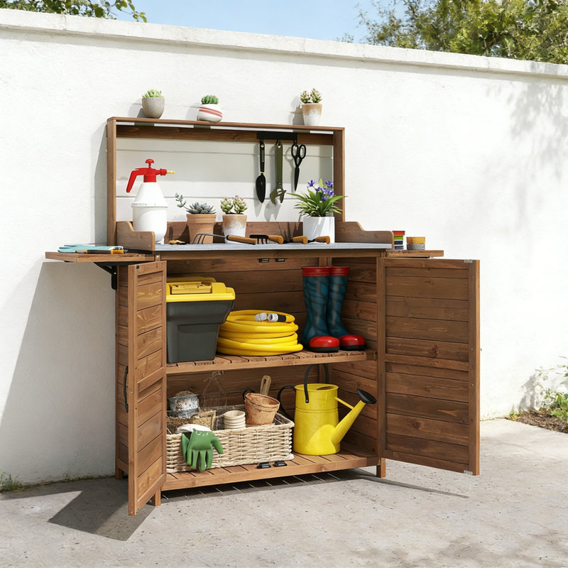 Manufactured Wood Potting Bench
