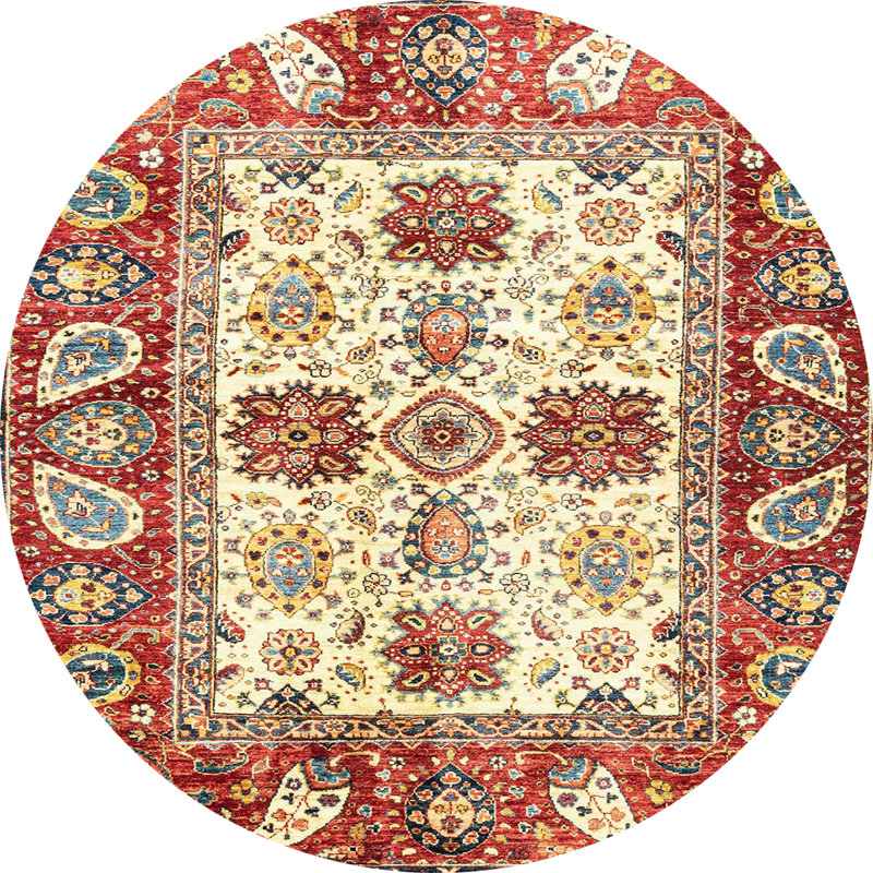 Tapis abstrait moderne 2977, Rond 4 pi