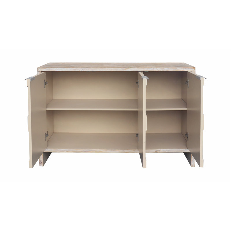 Charmante armoire de ferme en bois avec options de rangement polyvalentes