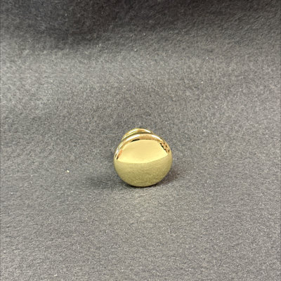 (5 Pack) 1-3/16 inch  Avante Knob Brass Plated