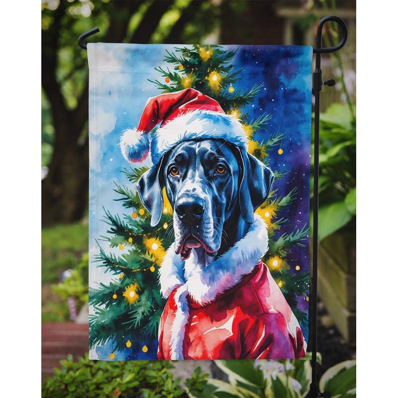 Drapeau de jardin Doberman Pinscher, Grand danois