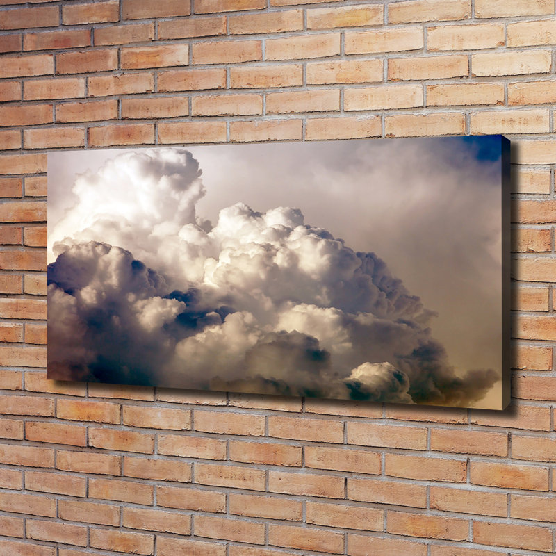 Clouds In The Sky - No Frame Print on Canvas