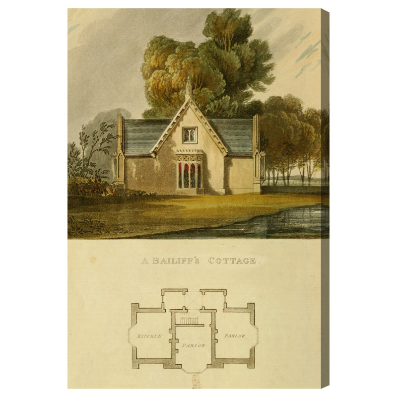 Bailiff's Chapel, reproduction sur toile, H 45 po x l 30 po