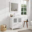 Ensemble de meuble-lavabo simple avec miroir -27042727-116868046