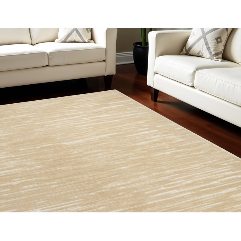 Tapis brun clair 8 'x 10'
