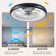 Ceiling Fan With Lights Dimmable LED