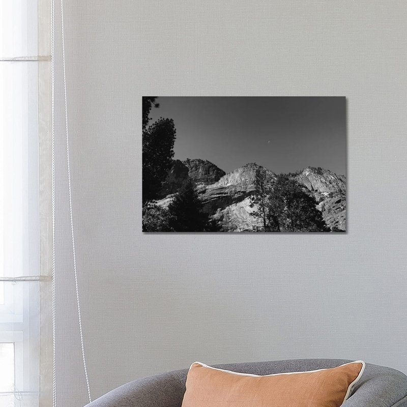 Yosemite Moon by Bethany Young - Print on Canvas, 45.72cm H x 66.04cm W x 3.81cm D, Wrapped Canvas