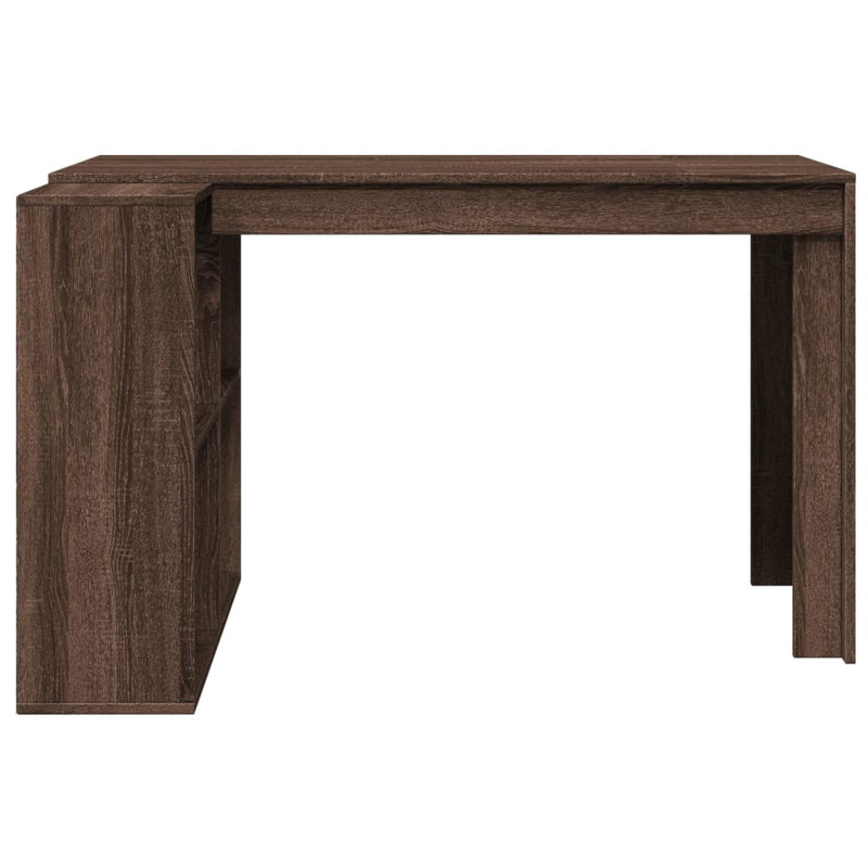 Desk, Brown oak/Look