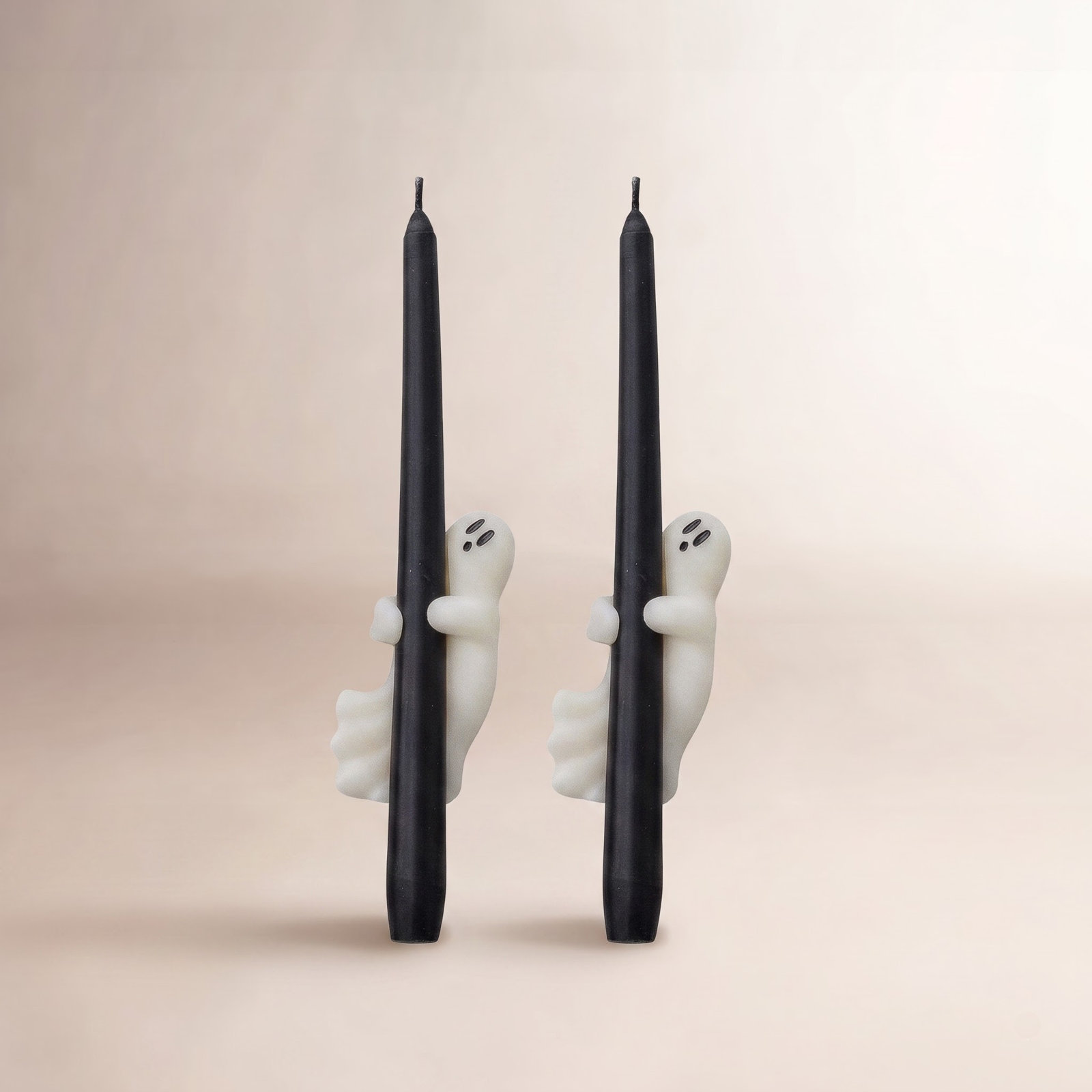Unscented Ghost Taper Candle Set