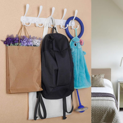 Aracelio Stainless Steel Wall 10 - Hook Wall Mounted Coat Rack