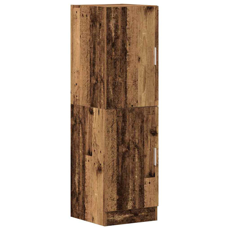 Kitchen Cabinet 38X41.5X131.5 Cm Engineered Wood, Old Wood