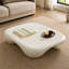 Table basse - Faux travertin texturé - Moderne - pour le salon / bureau-586001074