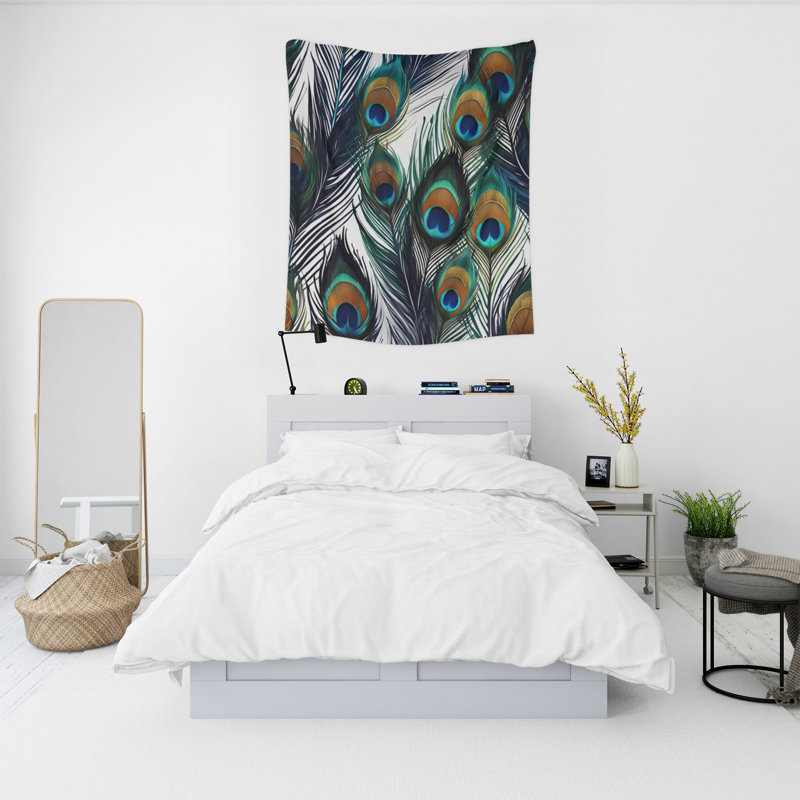 Tapisserie murale, H 80 po x l 68 po x P 0,8 po