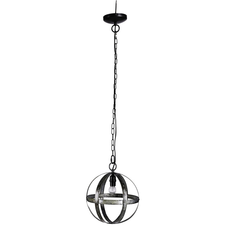 Patnode 1 - Light Black Unique/Statement Pendant