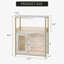 Wine Bottle Rack Gold
