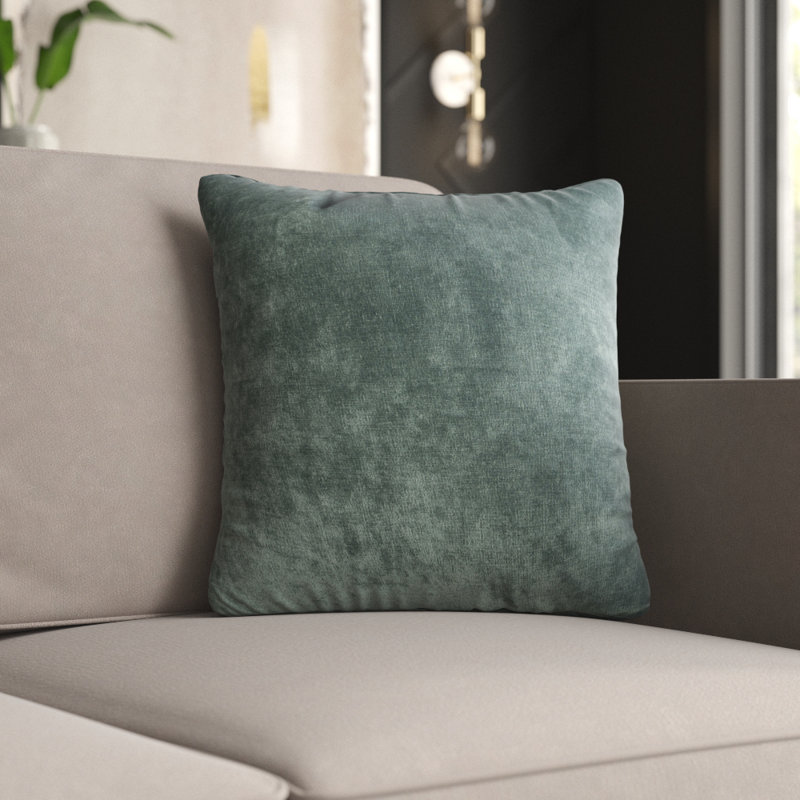 Wein Reversible Throw Pillow, Lagoon, 20" x 20"
