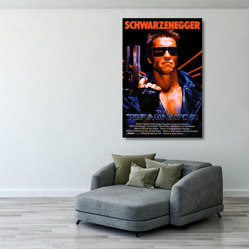 The Terminator, 40" H x 27" W