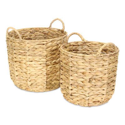 Ensemble de 2 paniers en osier