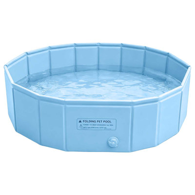 Boule décorative, piscine pliable pour animaux de compagnie, baignoire pour chien multicolore, bassine portative pour chiots et chats, jeux d'eau extérieurs